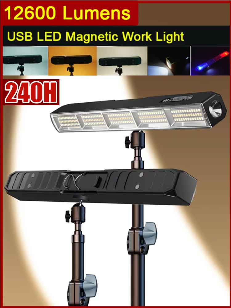 Energy Monitor Meter - ไฟ LED แม่เหล็กกำลังสูง รุ่น 2026 แบบพกพา