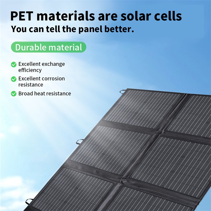 Solar Panel 200W - แผงโซลาร์เซลล์แบบพับได้ Lvyuan Warehouse IP67 กันน้ำ พกพาสะดวก