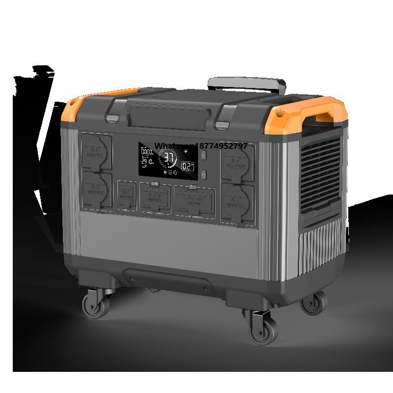 Solar Panel - พาวเวอร์แบงค์แบบพกพา 3000W รุ่นใหม่ล่าสุด แบตเตอรี่ลิเธียมไอออน 140400mAh พร้อมแผงโซลาร์เซลล์