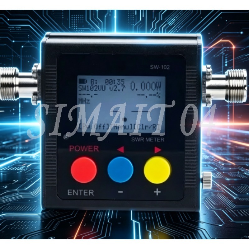 Energy Monitor Meter - SW102 เครื่องวัดกำลัง SWR 125-520MHz VHF/UHF, เครื่องวัด