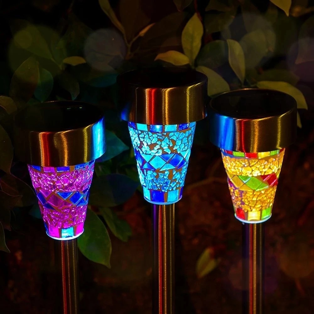 ไฟสวนโมเสคพลังงานแสงอาทิตย์ ไฟ - Solar Lamp บทวิจารณ์และราคา