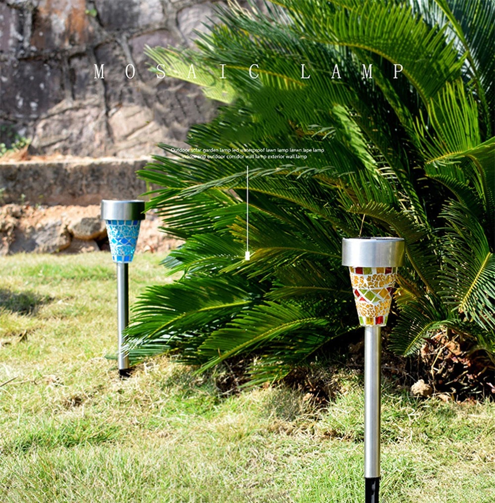 ไฟสวนโมเสคพลังงานแสงอาทิตย์ ไฟ - Solar Lamp บทวิจารณ์และราคา