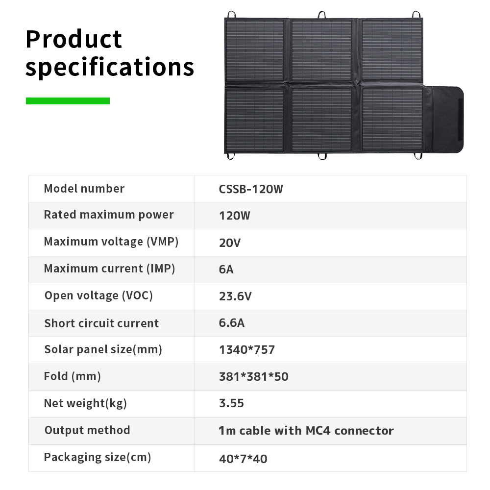 แผงโซลาร์เซลล์แบบพกพา 400W 300 - Solar Panel บทวิจารณ์และราคา