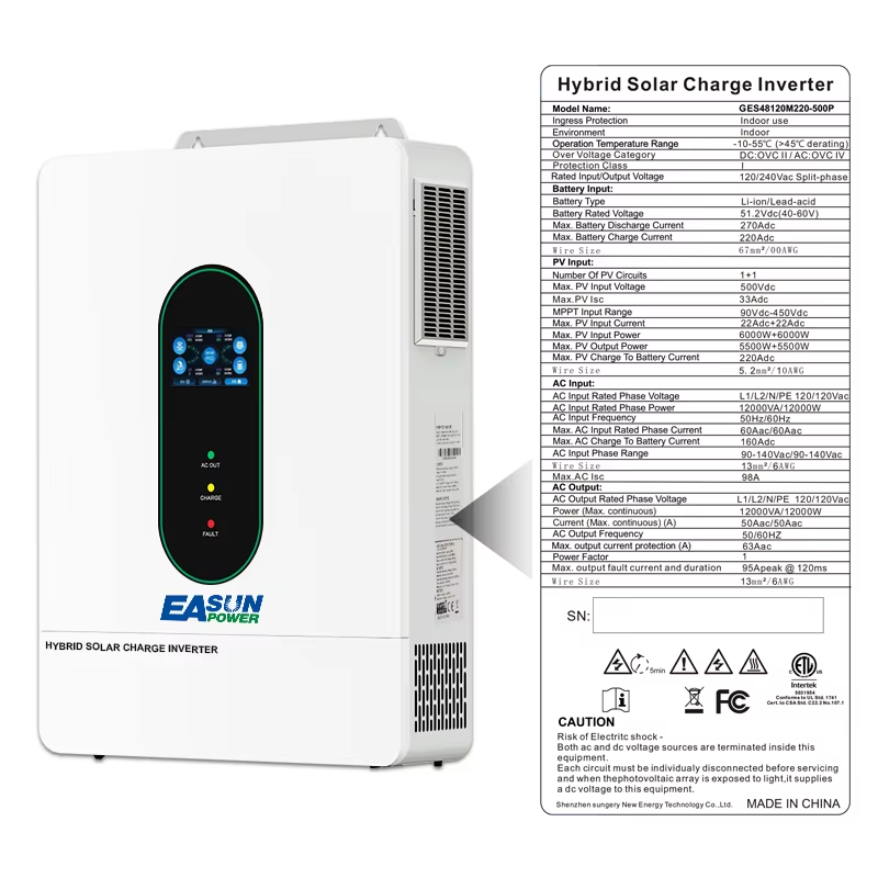 อินเวอร์เตอร์พลังงานแสงอาทิตย์ - Charge Controller Solar บทวิจารณ์และราคา