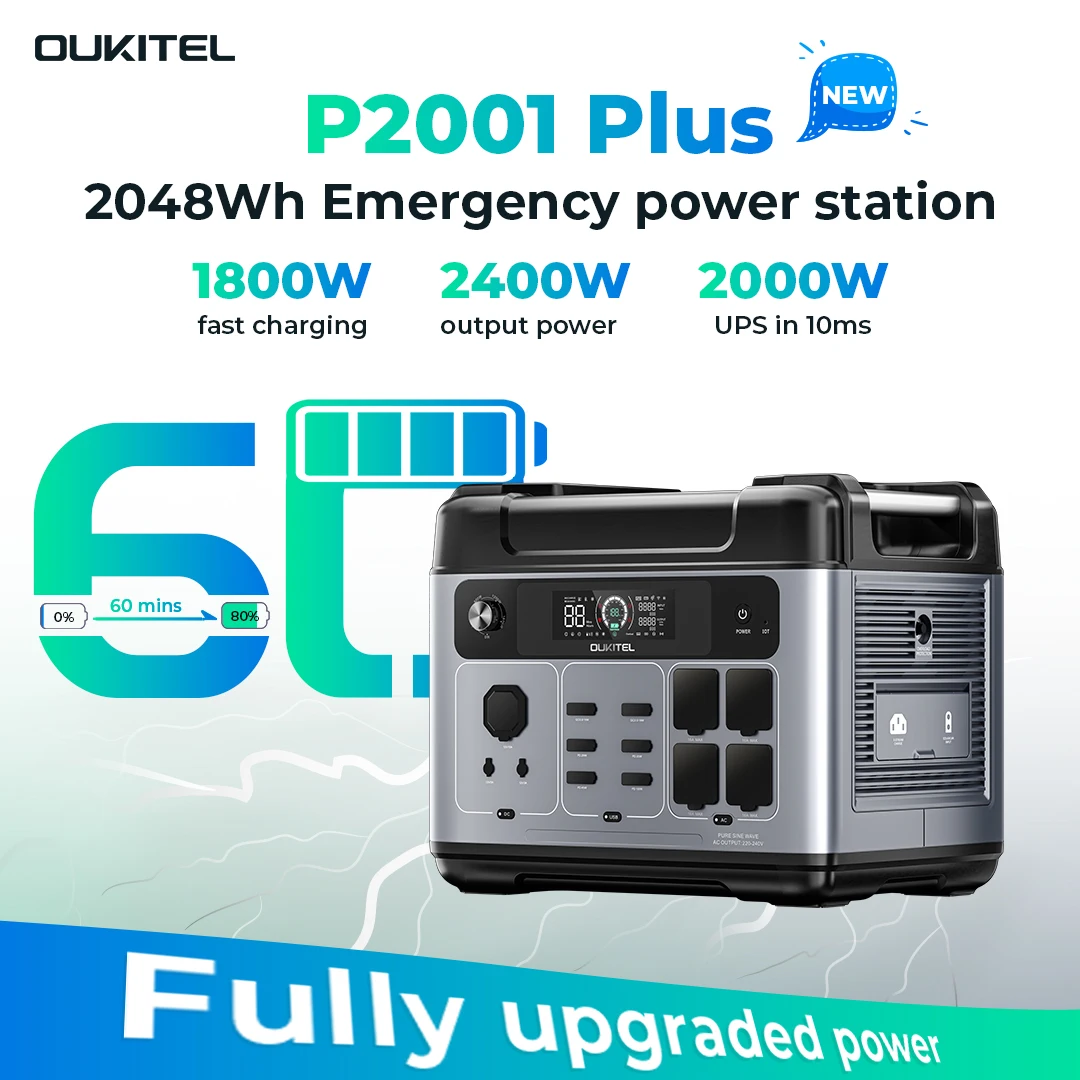 สถานีไฟฟ้าพกพา P2001 PLUS 2400 - Solar Generator บทวิจารณ์และราคา