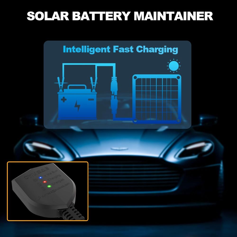 เครื่องชาร์จแบตเตอรี่รถยนต์พลั - Solar Panel บทวิจารณ์และราคา