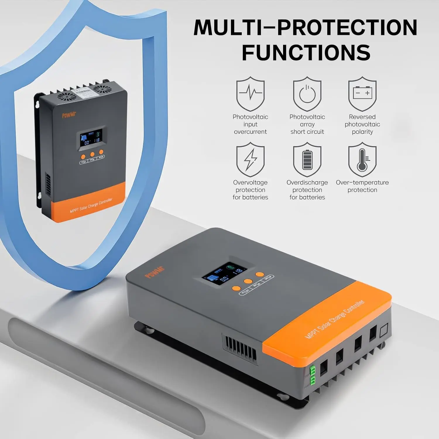 PowMr ขายดี ตัวควบคุมการชาร์จแ - Charge Controller Solar บทวิจารณ์และราคา