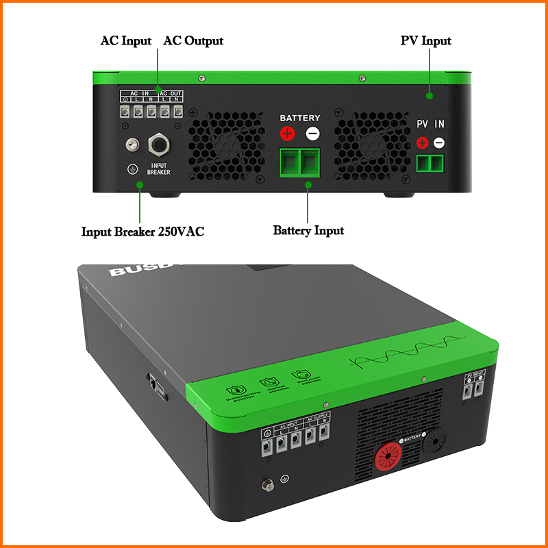 3000W Pure Sine Wave Hybrid Of - Charge Controller Solar บทวิจารณ์และราคา