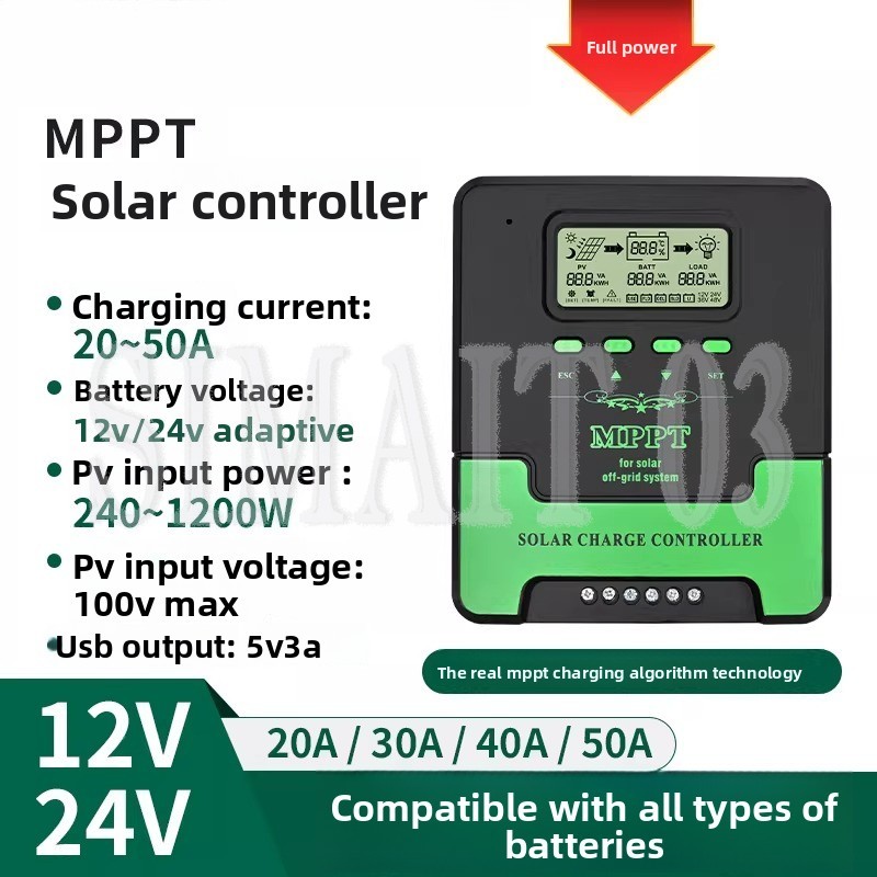 ตัวควบคุมการชาร์จพลังงานแสงอาท - Charge Controller Solar บทวิจารณ์และราคา