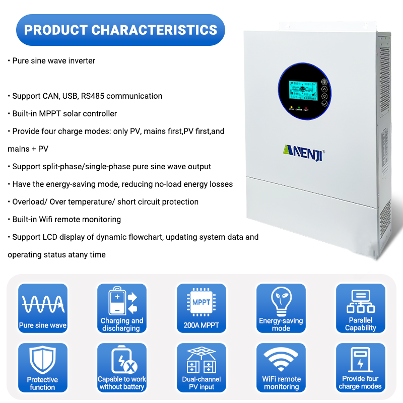 อินเวอร์เตอร์พลังงานแสงอาทิตย์ - Charge Controller Solar บทวิจารณ์และราคา