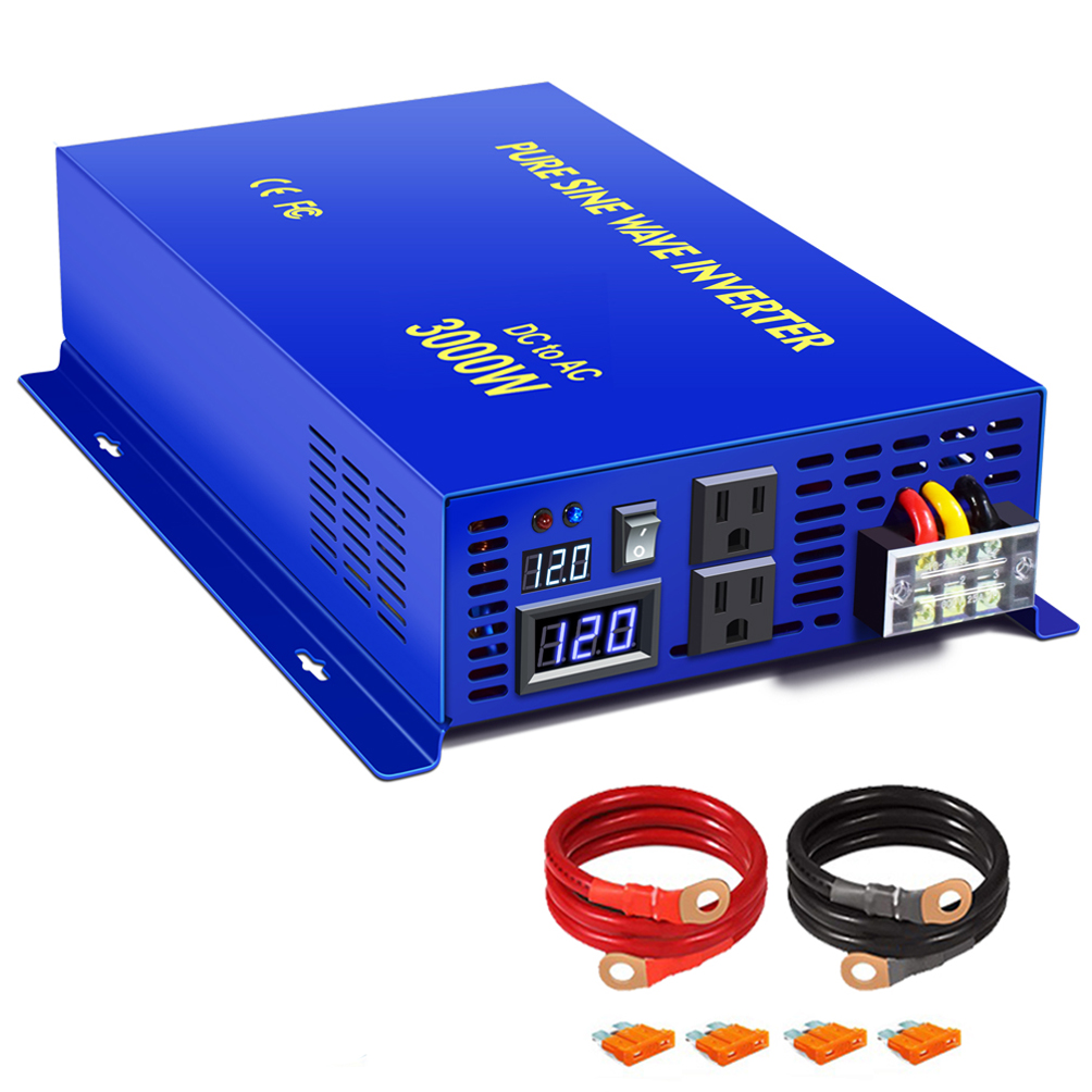อินเวอร์เตอร์ WZRELB 3000W สำห - Power Inverter บทวิจารณ์และราคา