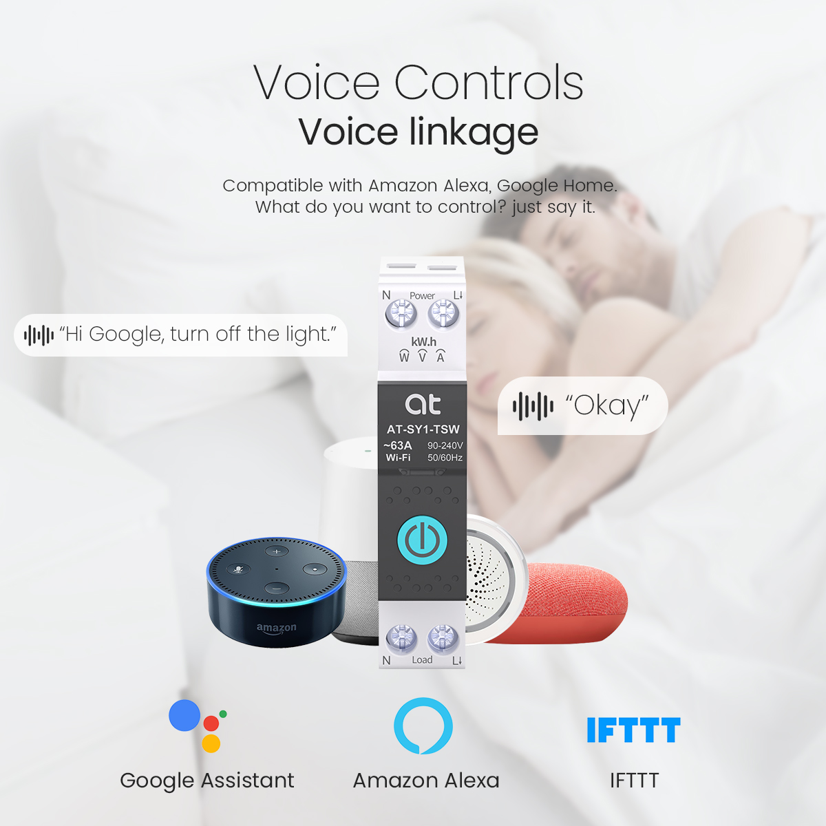 เบรกเกอร์วงจรไฟฟ้าอัจฉริยะ Tuy - Energy Monitor Meter บทวิจารณ์และราคา