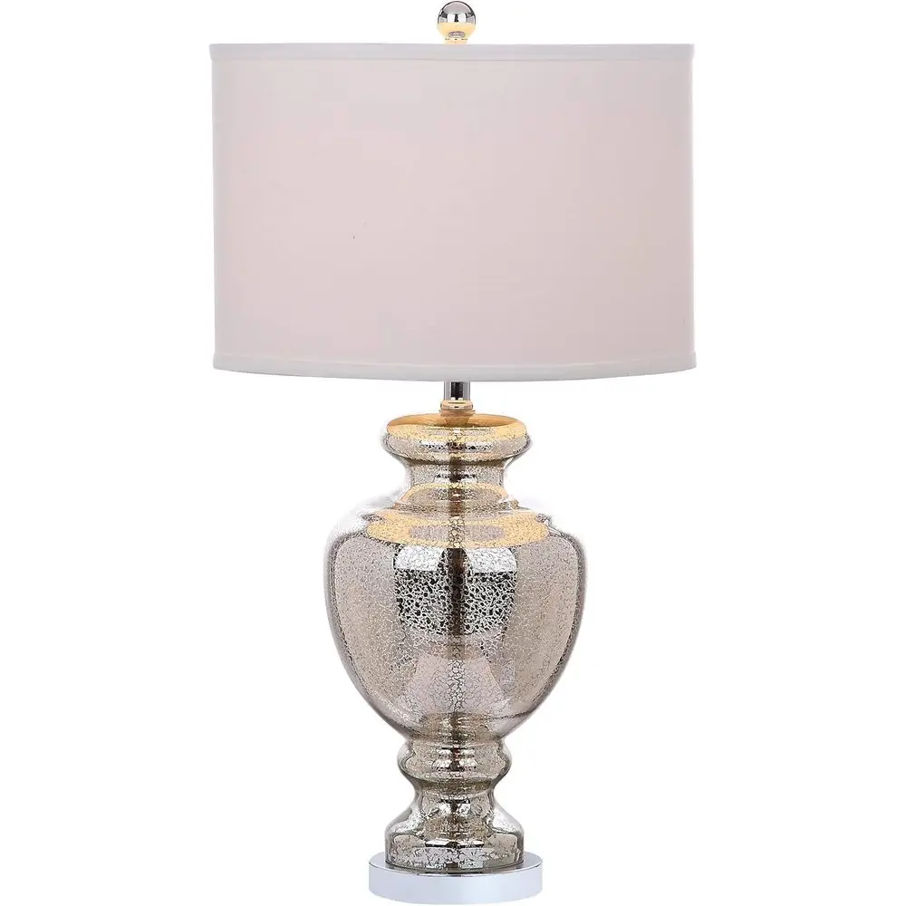 โคมไฟตั้งโต๊ะกระจกสีเงินเมอร์ค - Solar Lamp บทวิจารณ์และราคา