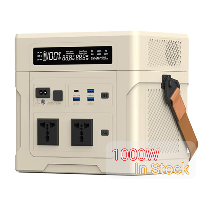 สถานีไฟฟ้าพกพาแบบชาร์จได้ 1000 - Solar Generator บทวิจารณ์และราคา