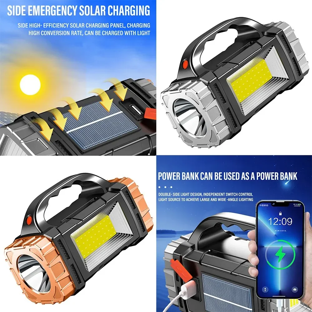 อัพเกรดใหม่ ไฟฉาย LED พลังงานแ - Solar Generator บทวิจารณ์และราคา
