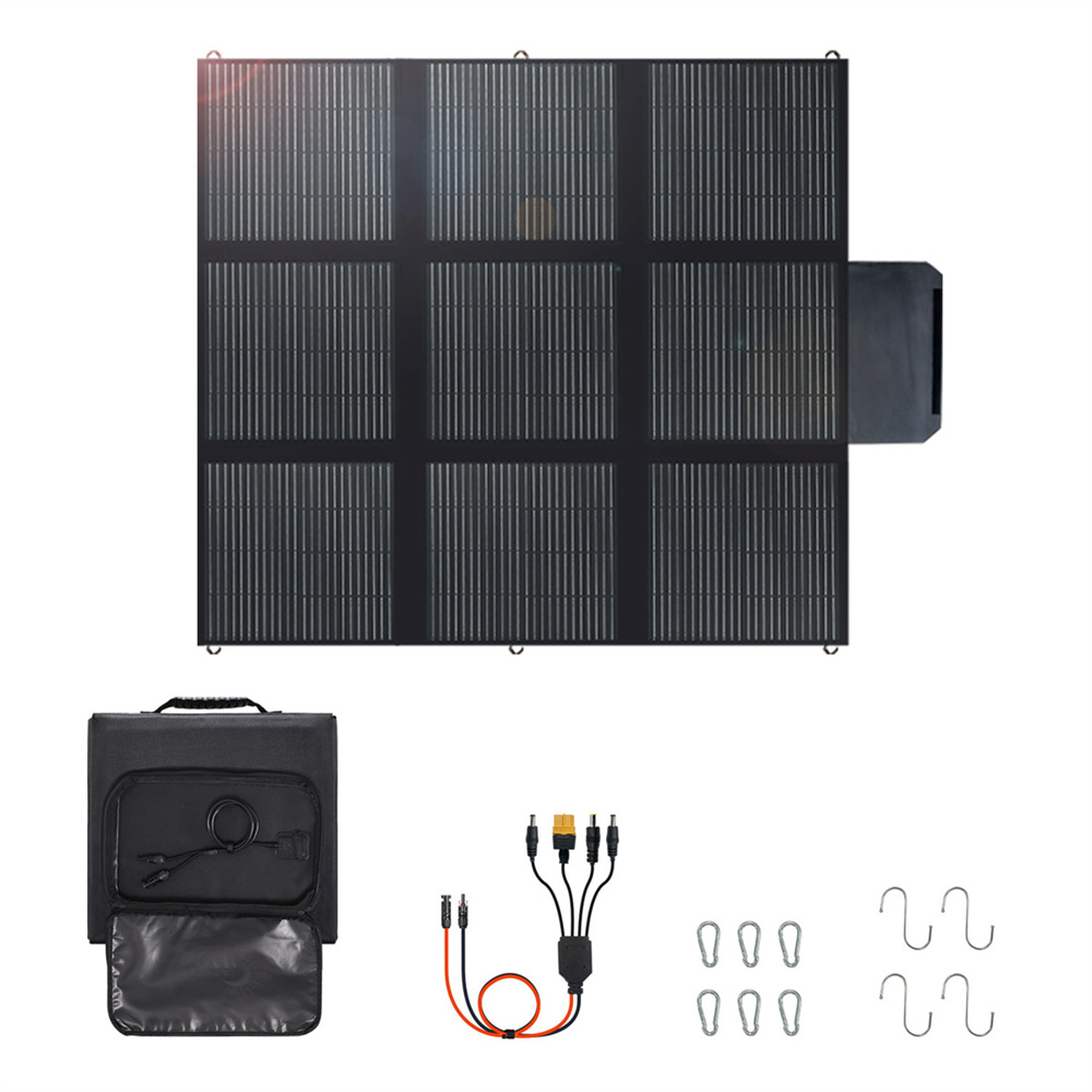 แผงโซลาร์เซลล์แบบพกพา 300w 12v - Solar Panel บทวิจารณ์และราคา