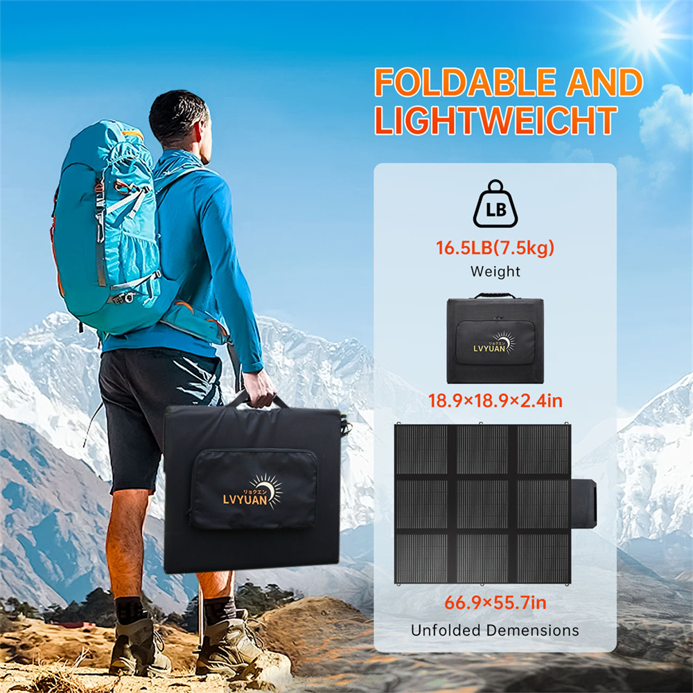 แผงโซลาร์เซลล์แบบพกพา 300w 12v - Solar Panel บทวิจารณ์และราคา