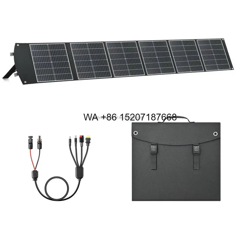 แผงโซลาร์เซลล์แบบพับได้ Wmwmnu - Solar Panel 200W บทวิจารณ์และราคา