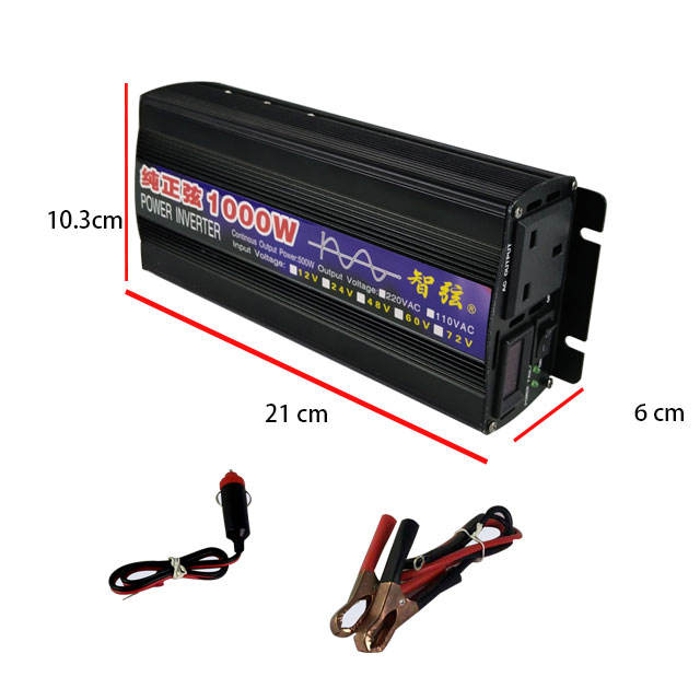 อินเวอร์เตอร์คลื่นไซน์บริสุทธิ - Power Inverter บทวิจารณ์และราคา