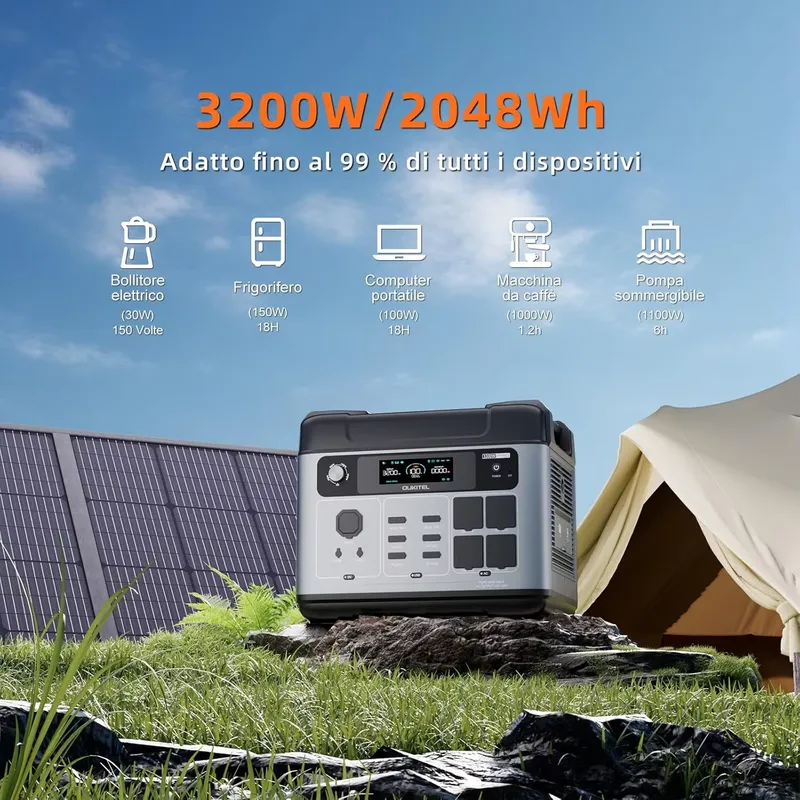 OUKITEL P2001 PLUS ปี 2026 สำห - Solar Generator บทวิจารณ์และราคา