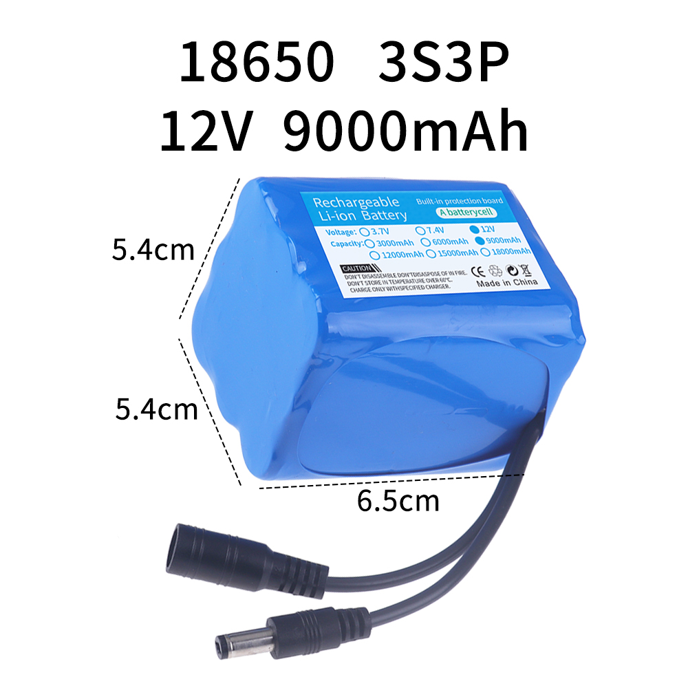แบตเตอรี่ลิเธียมไอออน 12V 9000 - Lithium Battery 12V บทวิจารณ์และราคา