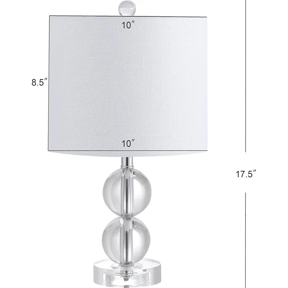 โคมไฟตั้งโต๊ะทรงกลมคริสตัลใส 1 - Solar Lamp บทวิจารณ์และราคา