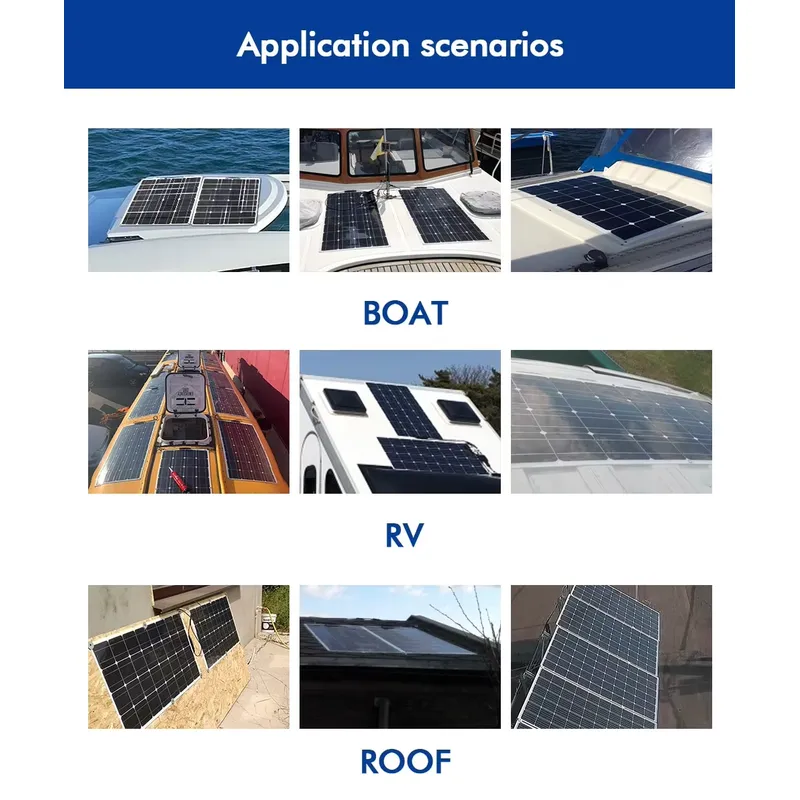 แผงโซลาร์เซลล์แบบยืดหยุ่น 50W  - Solar Panel 200W บทวิจารณ์และราคา