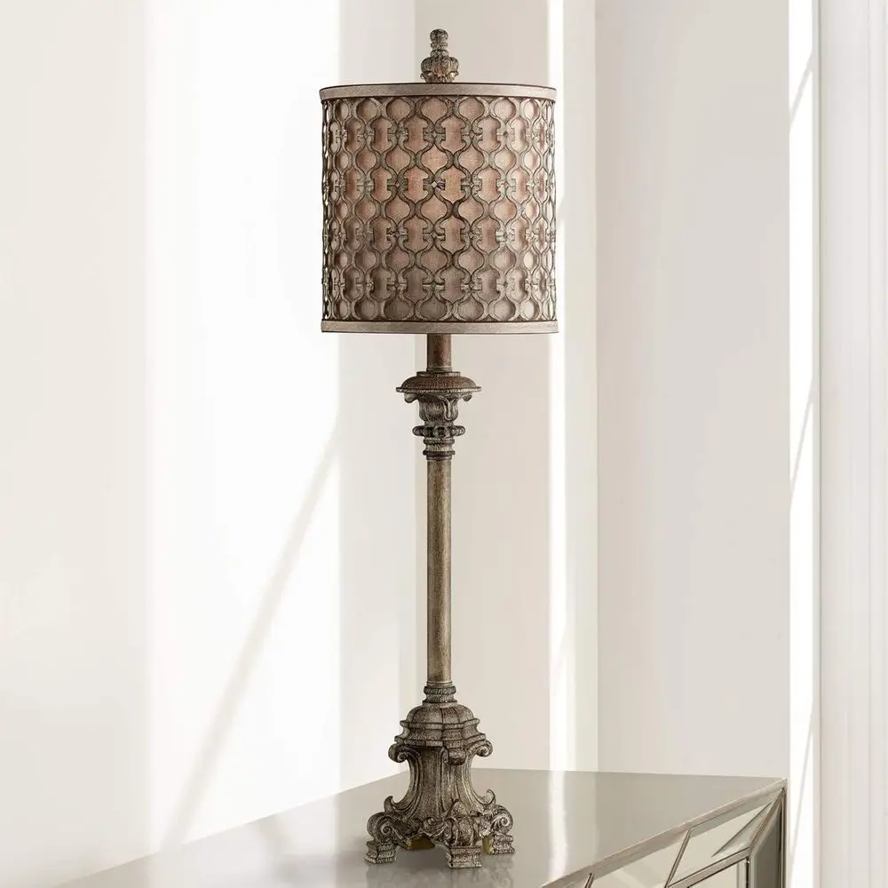 โคมไฟตั้งโต๊ะทรงสูงเพรียวบางสไ - Solar Lamp บทวิจารณ์และราคา