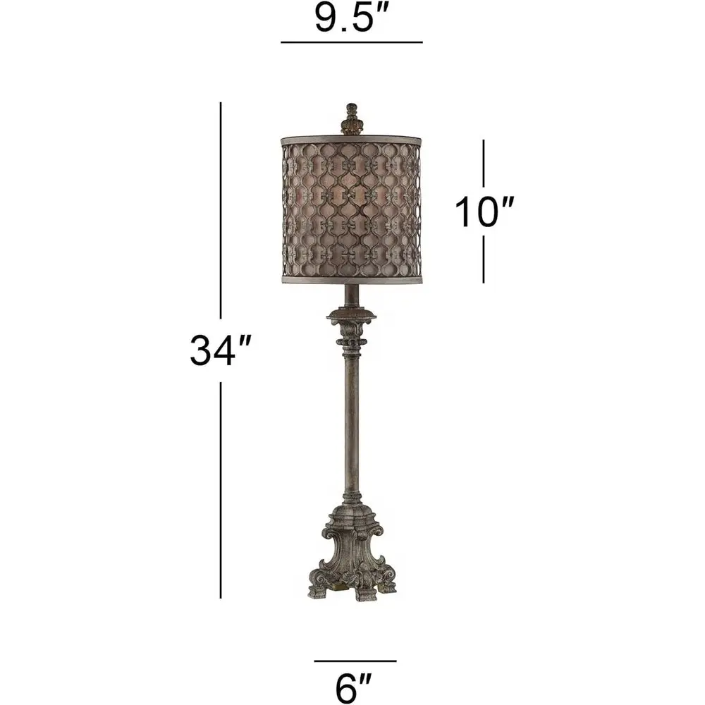 โคมไฟตั้งโต๊ะทรงสูงเพรียวบางสไ - Solar Lamp บทวิจารณ์และราคา