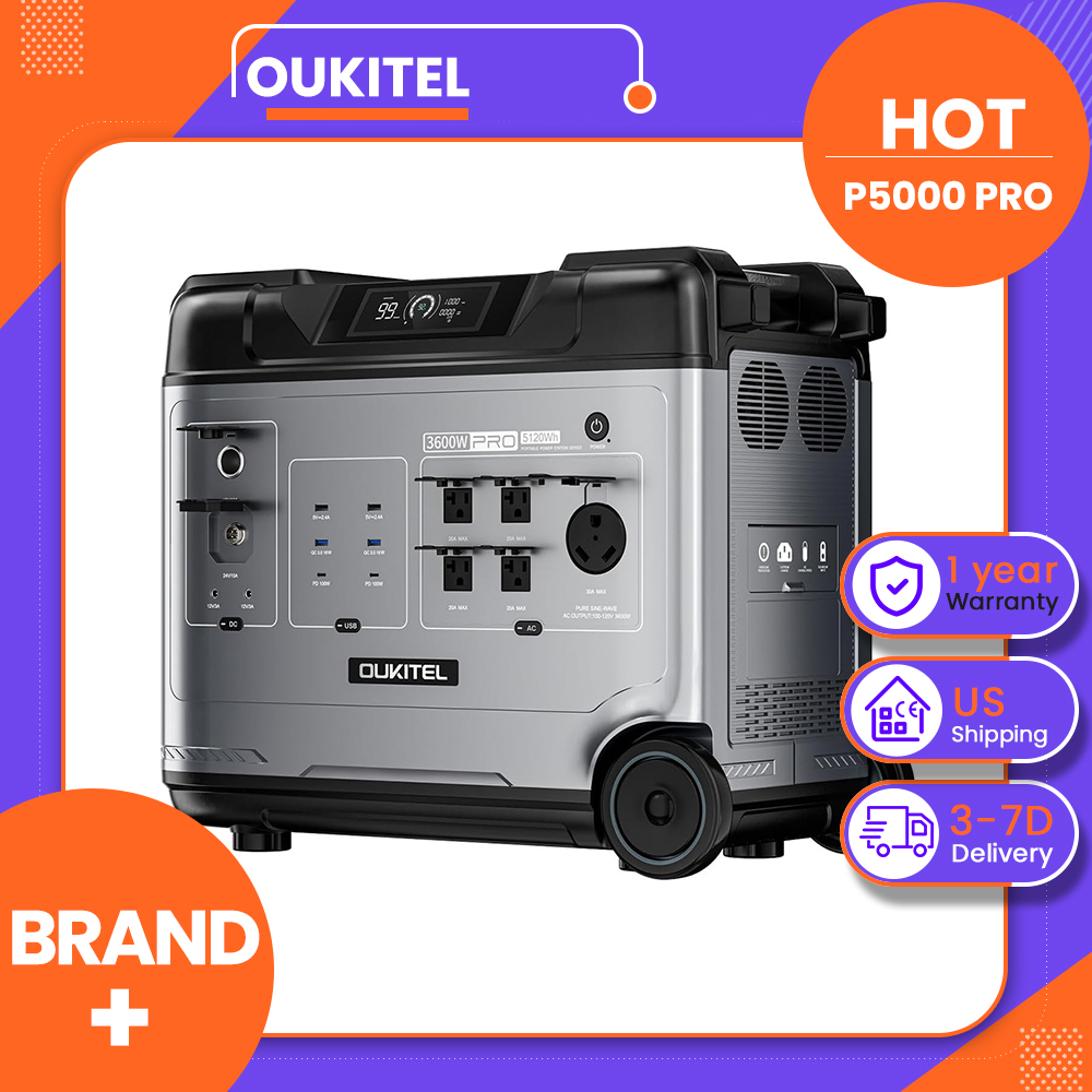OUKITEL P5000 Pro สถานีพลังงาน - Charge Controller Solar บทวิจารณ์และราคา
