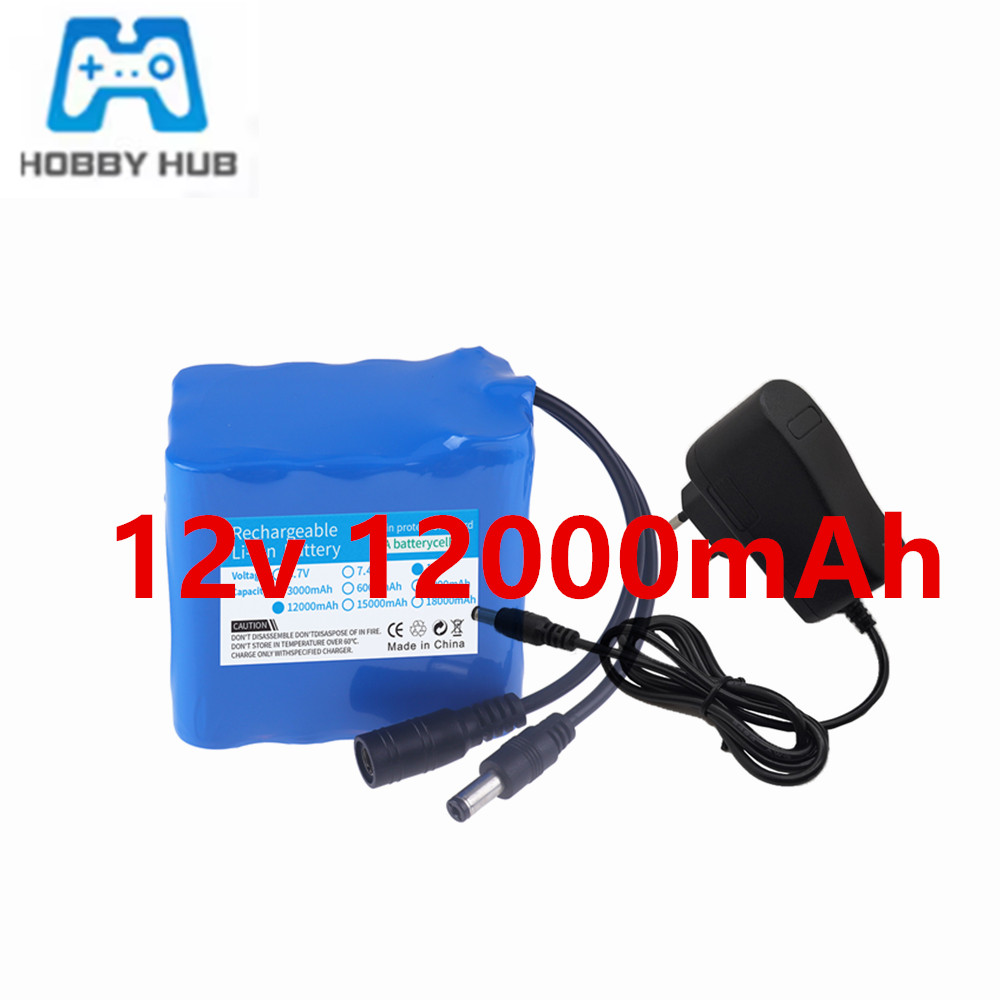 12V 12000mah แบตเตอรี่ 3S4P คว - Lithium Battery 12V บทวิจารณ์และราคา